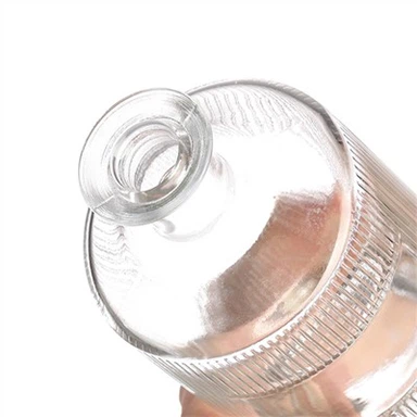 בקבוק זכוכית עגול 500 מ"ל